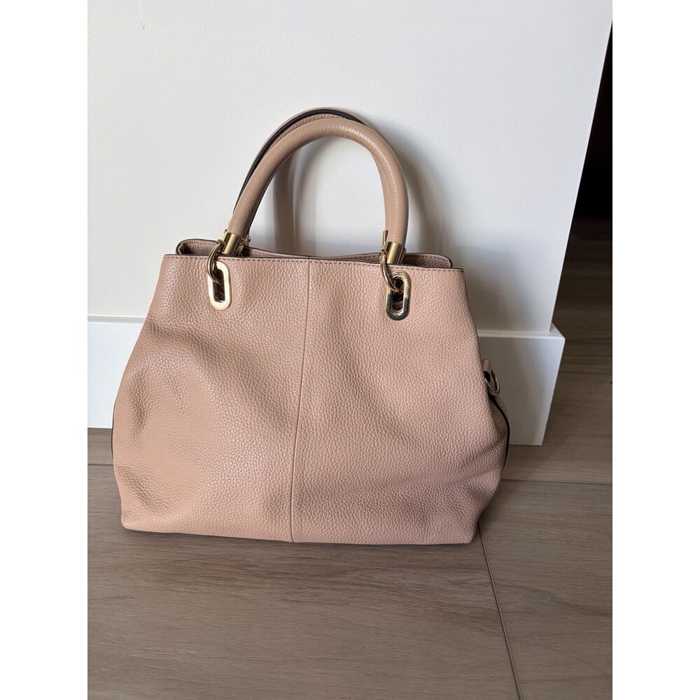 VINCE CAMUTO Pebble LEATHER ACCORDION SATCHEL CROSSBODY light/faint pink Purse